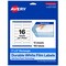 Avery Durable Waterproof Rectangle Labels with Sure Feed, 1" x 3"